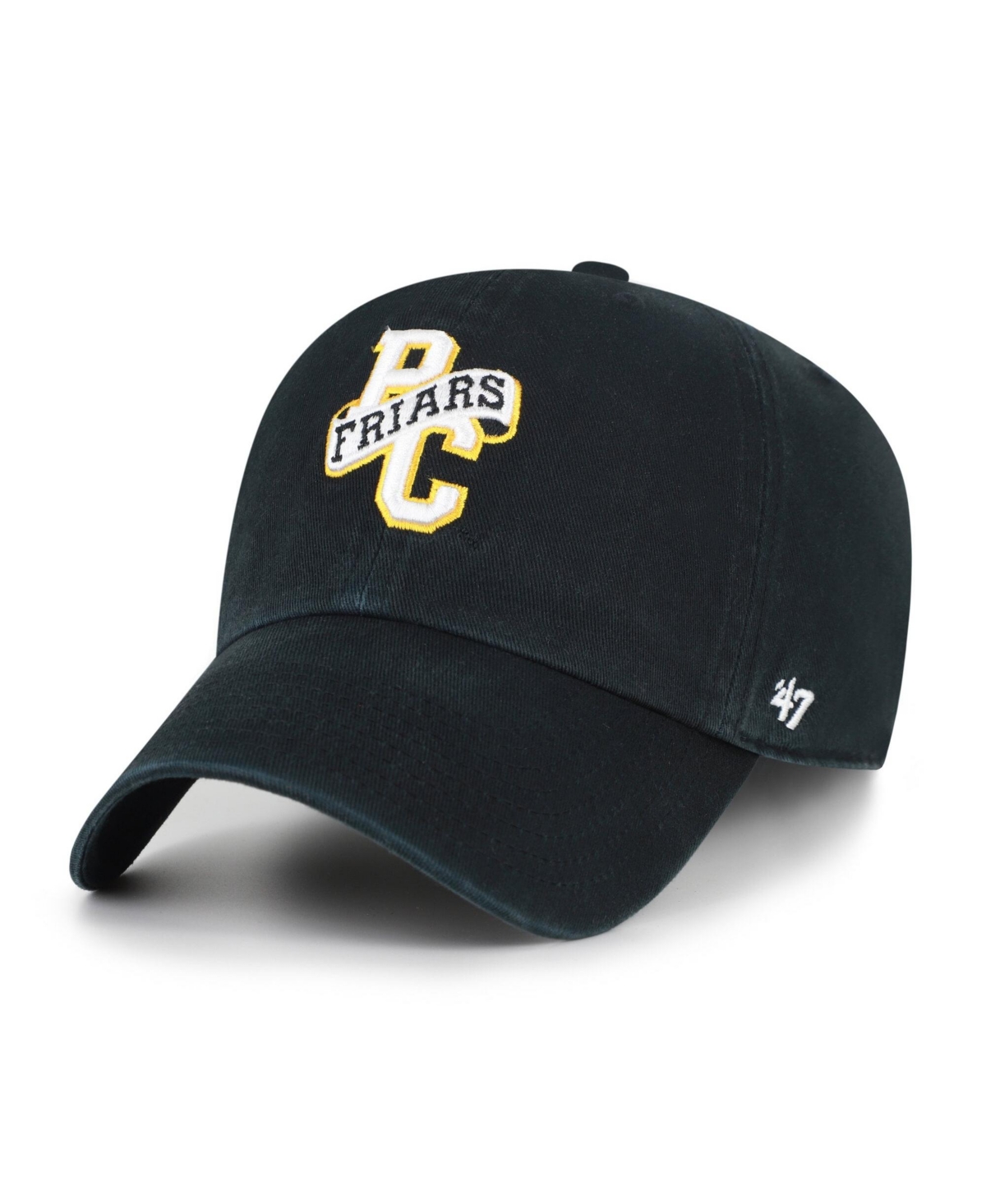 '47 Brand Men's Black Providence Friars Vault Clean Up Adjustable Hat