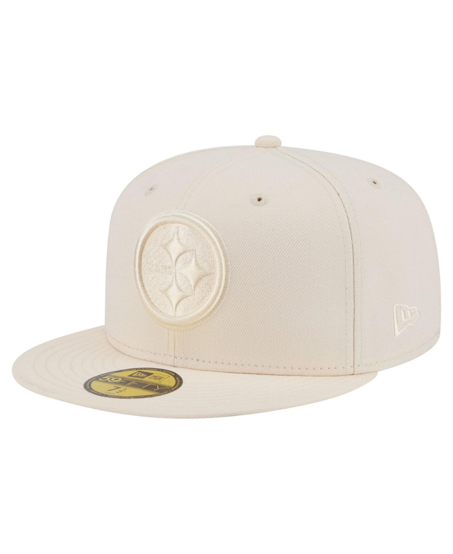 Men's Cream Pittsburgh Steelers Color Pack 59FIFTY Fitted Hat