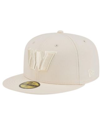 Men's Cream Washington Commanders Color Pack 59FIFTY Fitted Hat