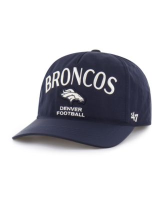 Men's Navy Denver Broncos Modernia Hitch Adjustable Hat