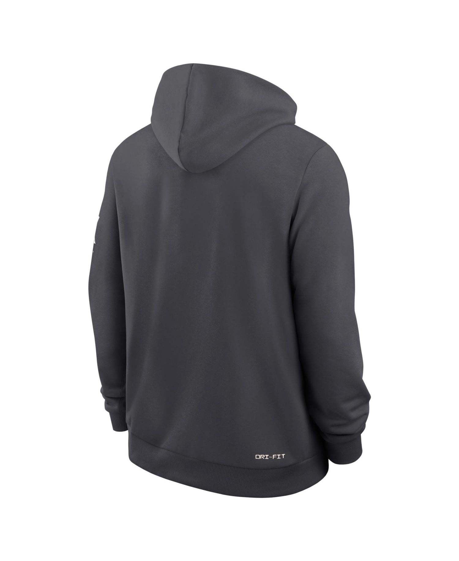 Men's Anthracite Michigan State Spartans 2026 Sideline Standard Issue Dri-FIT Hoodie