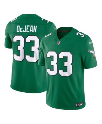 Men's Cooper DeJean Kelly Green Philadelphia Eagles Alternate Vapor F.U.S.E. Stitched Limited Jersey