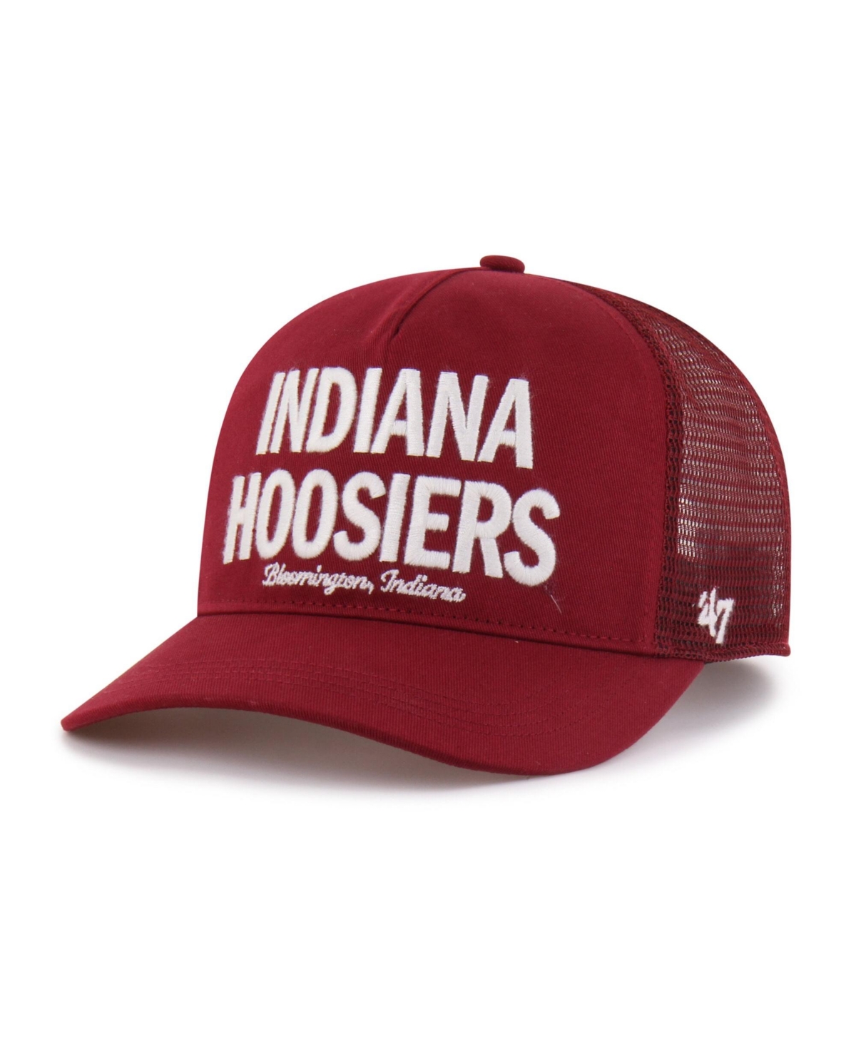 '47 Brand Men's Crimson Indiana Hoosiers Contemporary Hitch Trucker Adjustable Hat