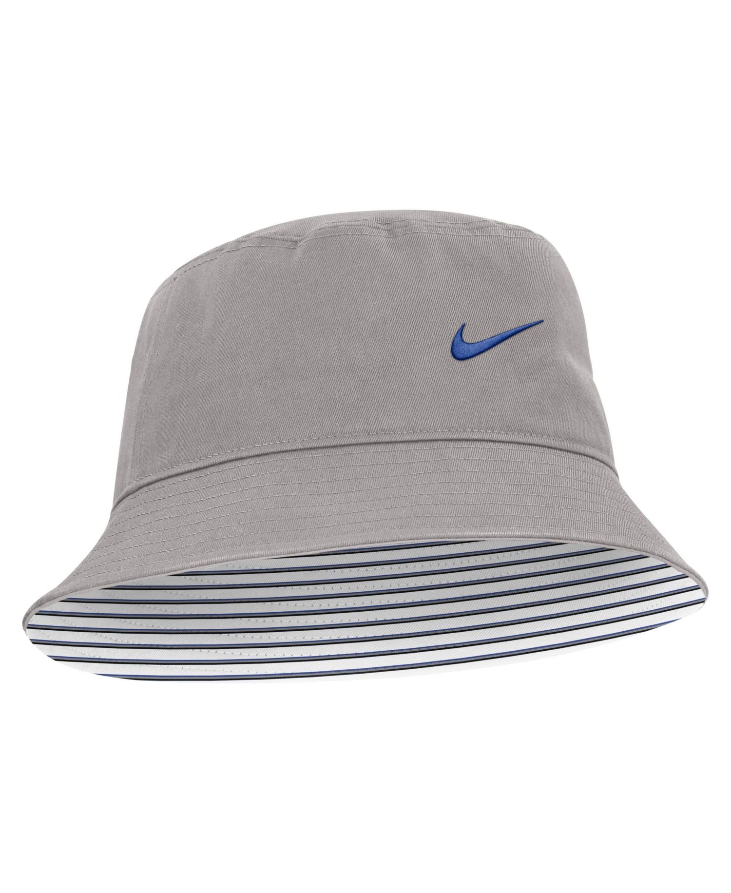 Men's and Women's Gray Duke Blue Devils Primetime Apex Bucket Hat