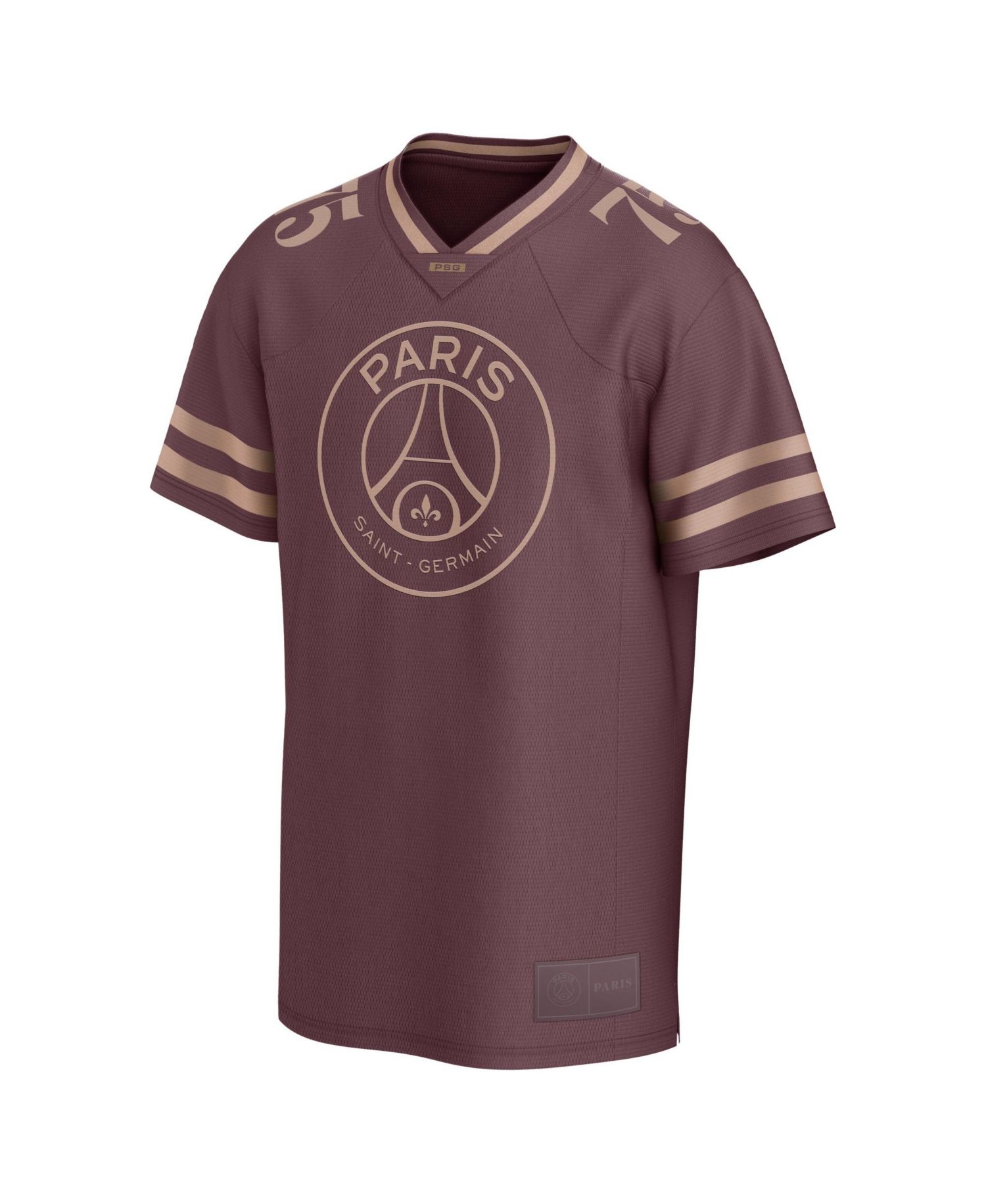 Men's Burgundy Paris Saint-Germain Fashion Mesh Jersey