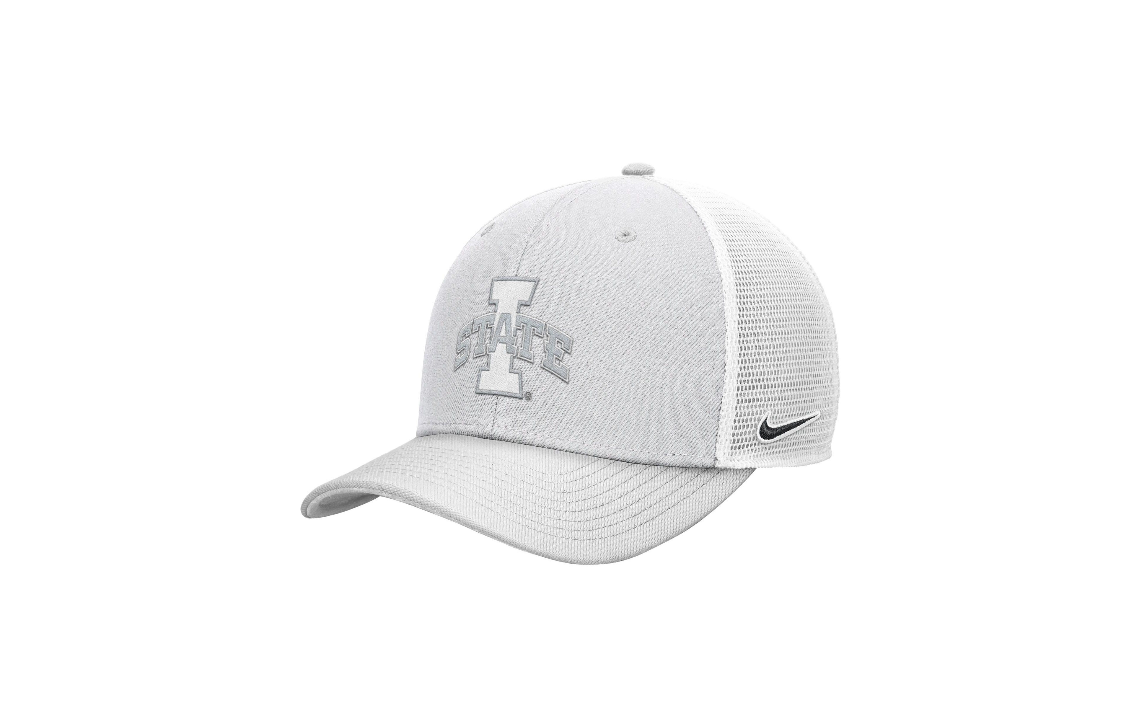 Nike Men's and Women's Iowa State Cyclones 2026 Whiteout Rise Trucker Adjustable Hat