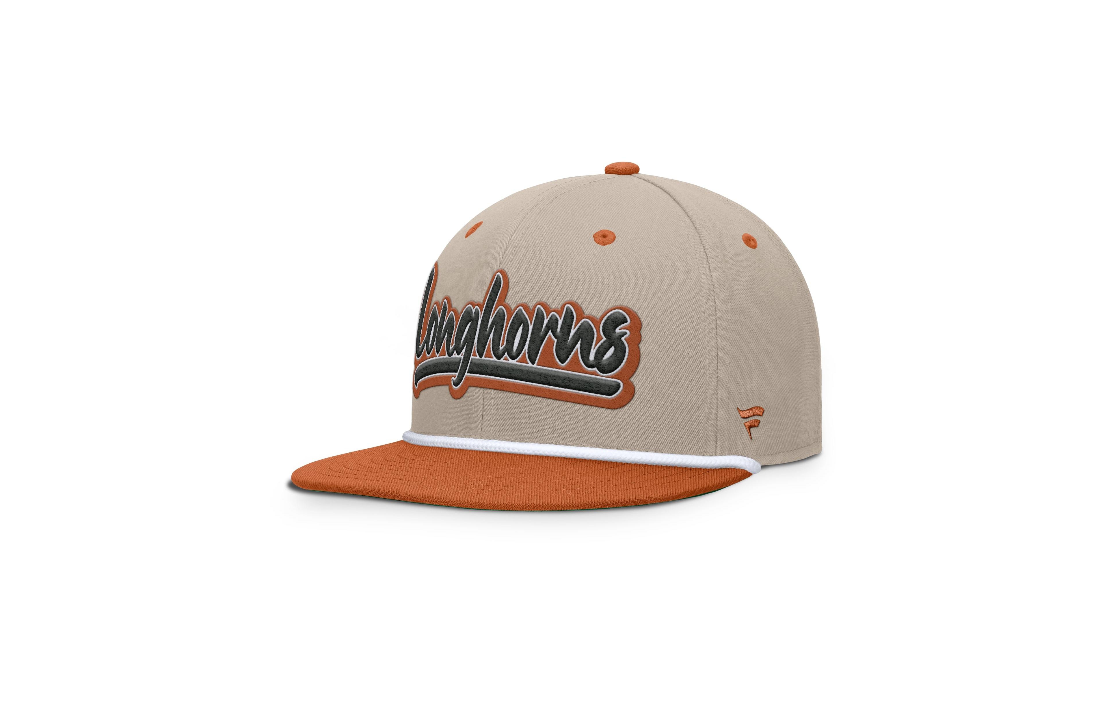Fanatics Men's Khaki/Texas Orange Texas Longhorns Colt Fitted Hat