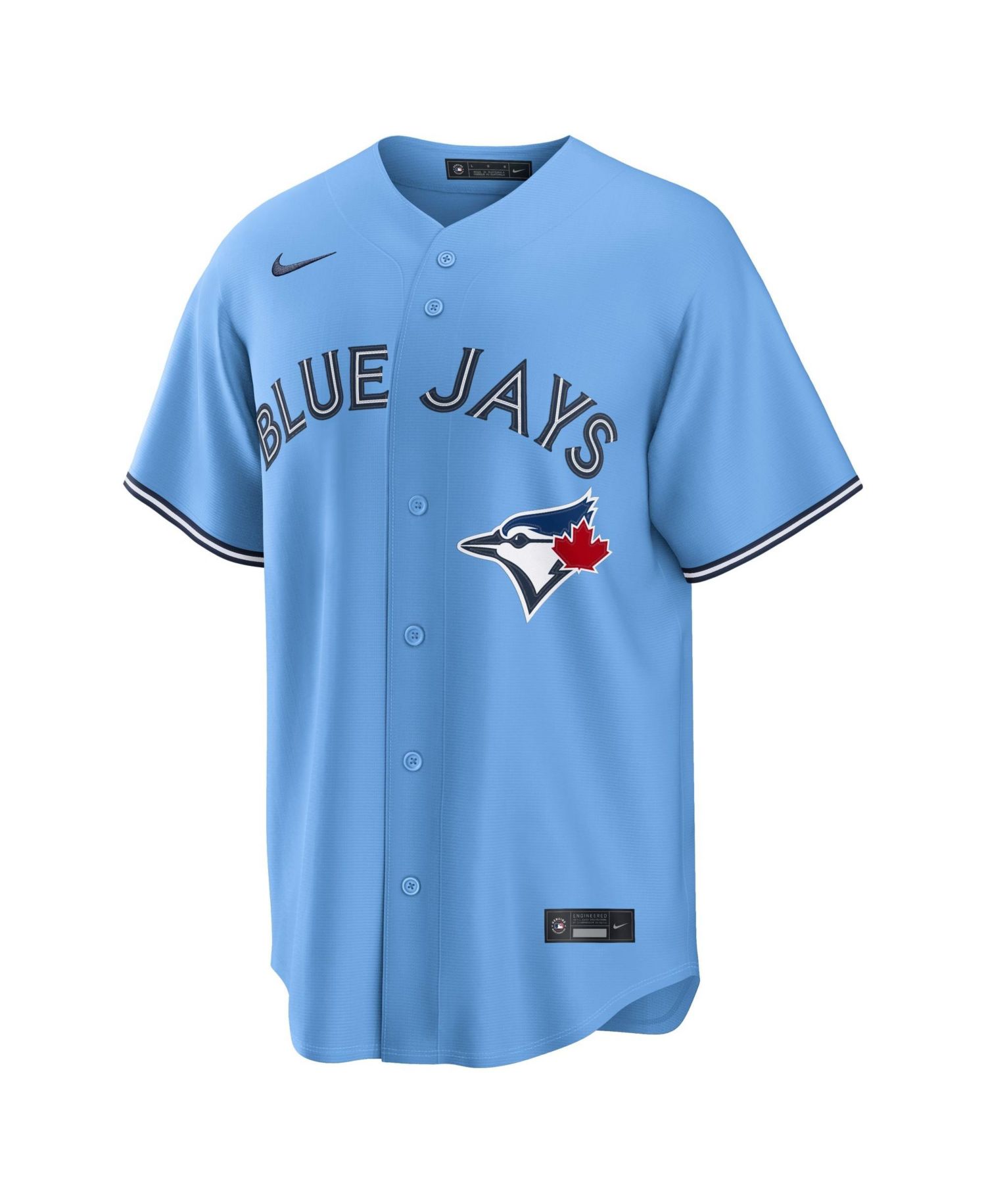Men's Powder Blue Toronto Blue Jays Alternate Replica Jersey