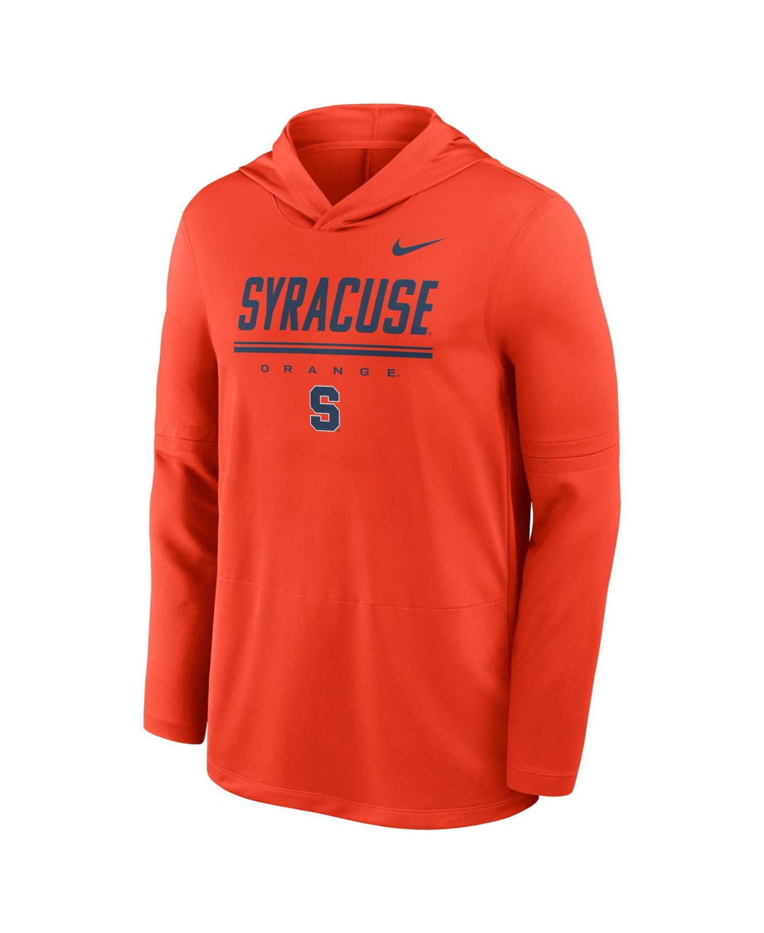 Men's Orange Syracuse Orange 2026 Sideline Dri-FIT Lightweight Hooded Top