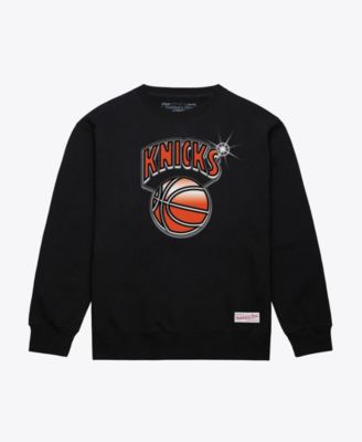 Men's Black New York Knicks Airbrush Sweatshirt