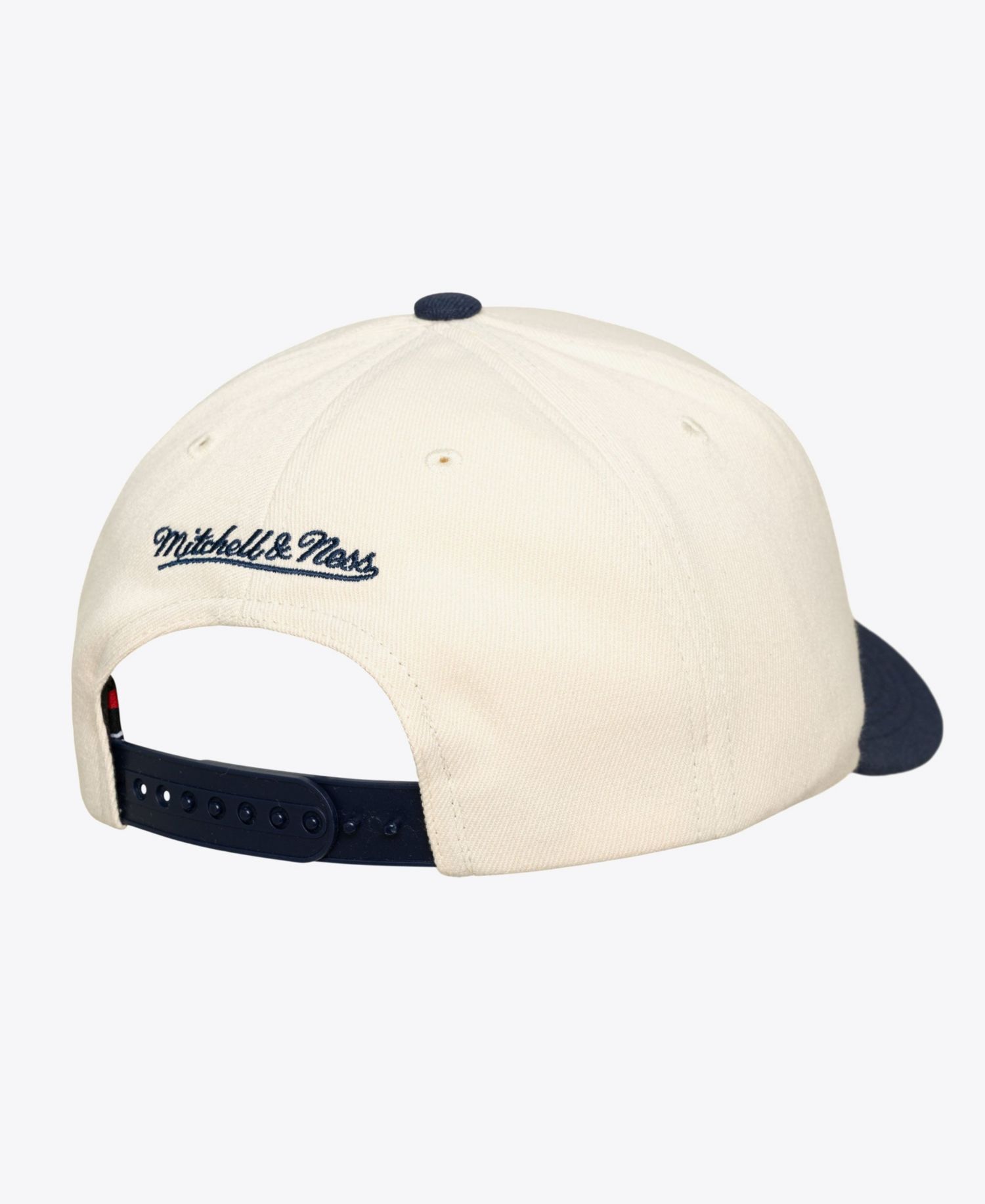 Men's Cream/Navy New York Yankees Flawless Stretch-Snapback Hat