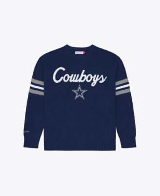 Men's Navy Dallas Cowboys Head Coach Sweater