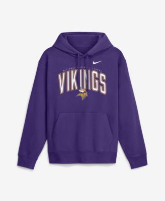 Men's Purple Minnesota Vikings Expect Victory Club Fleece Pullover Hoodie