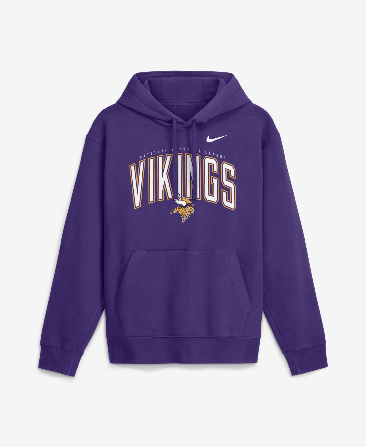 Men's Purple Minnesota Vikings Expect Victory Club Fleece Pullover Hoodie