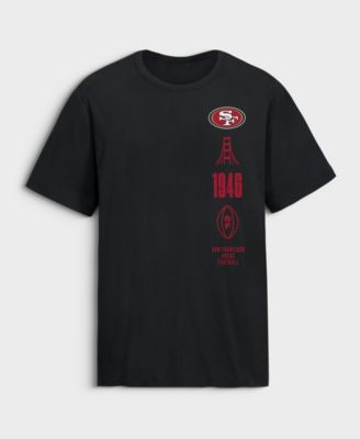 Men's Black San Francisco 49ers Breaking Tackles Legacy Cotton T-Shirt