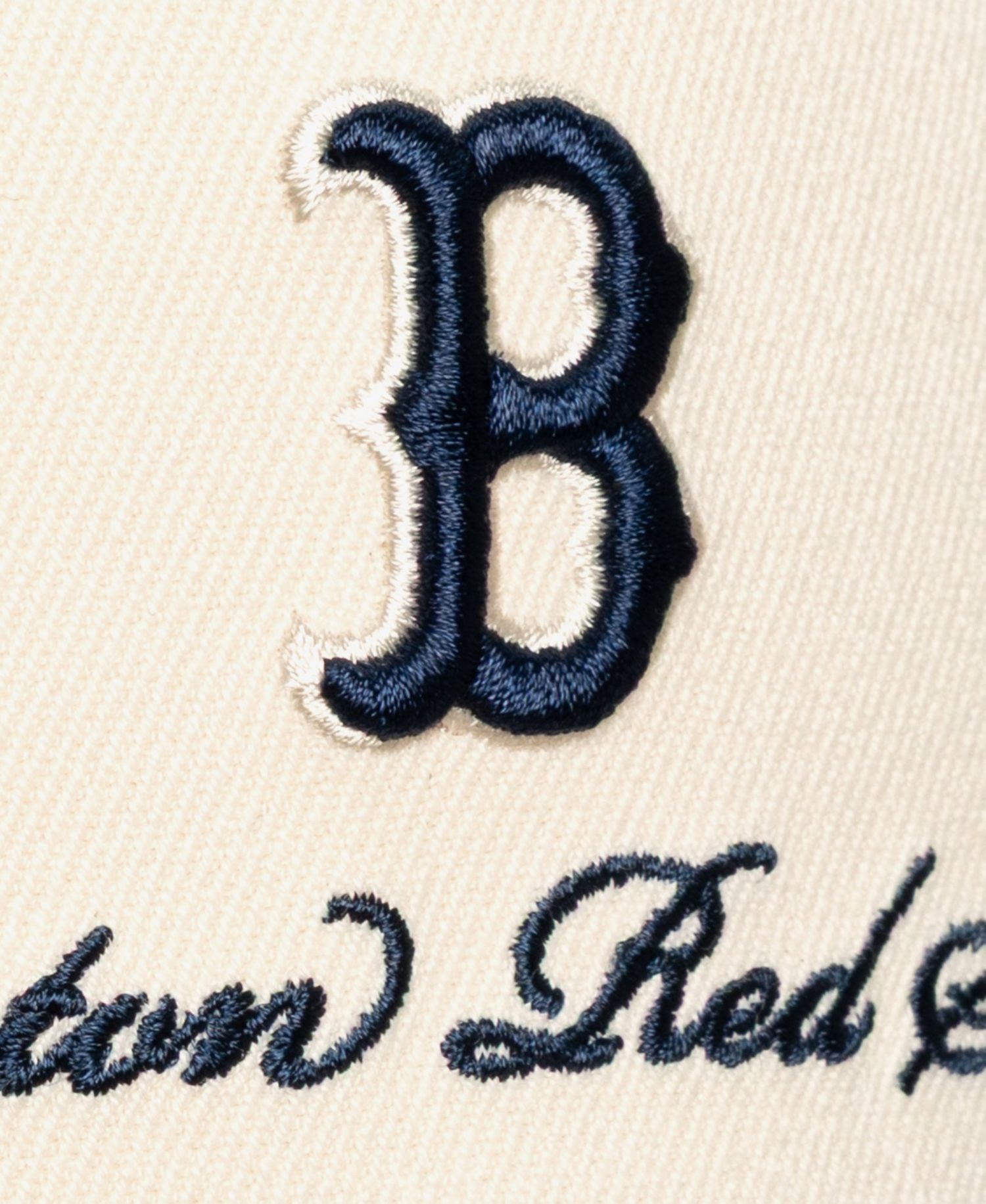 Men's Cream/Navy Boston Red Sox Flawless Stretch-Snapback Hat
