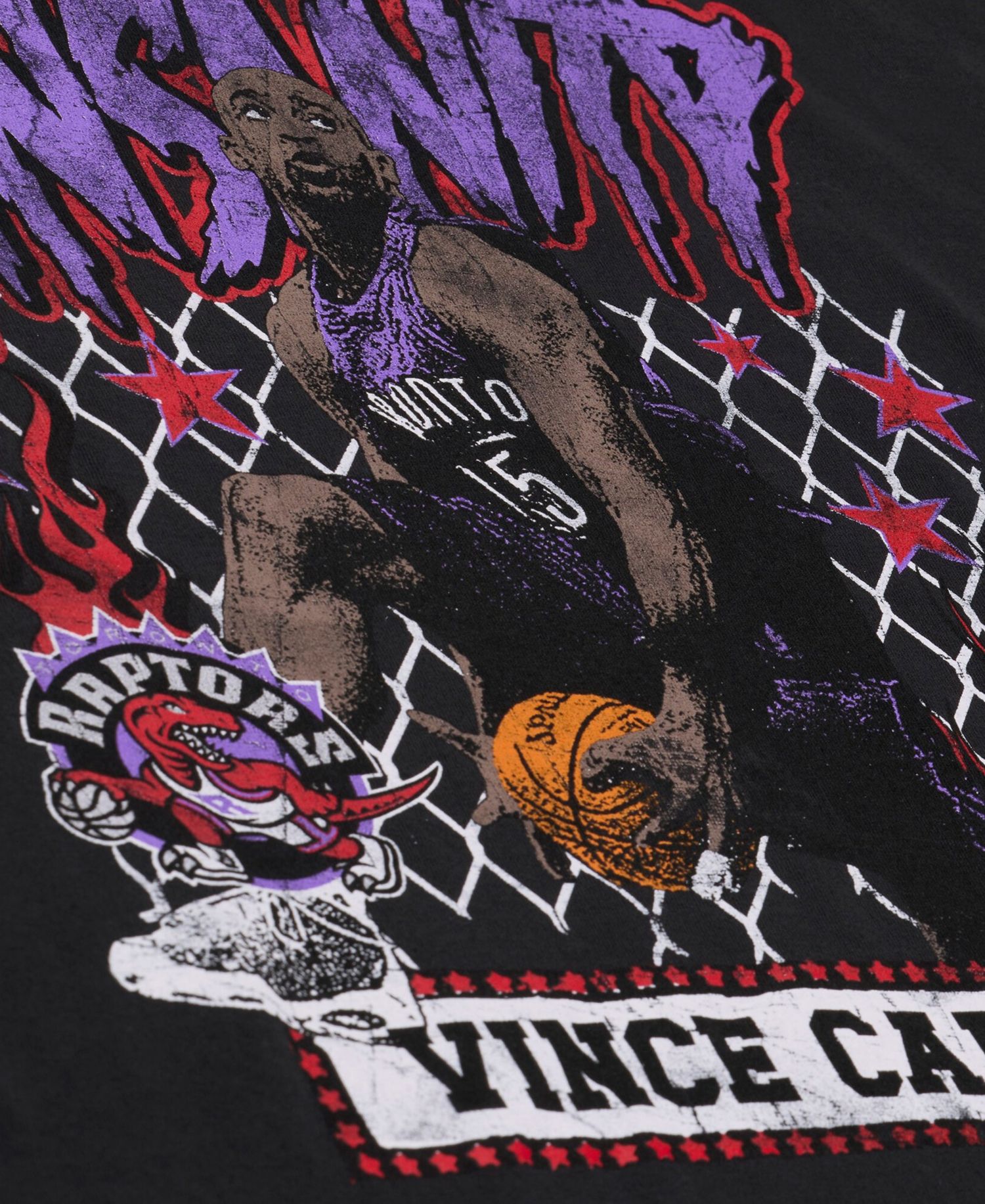 Men's Vince Carter Black Toronto Raptors Best in Class Tank Top