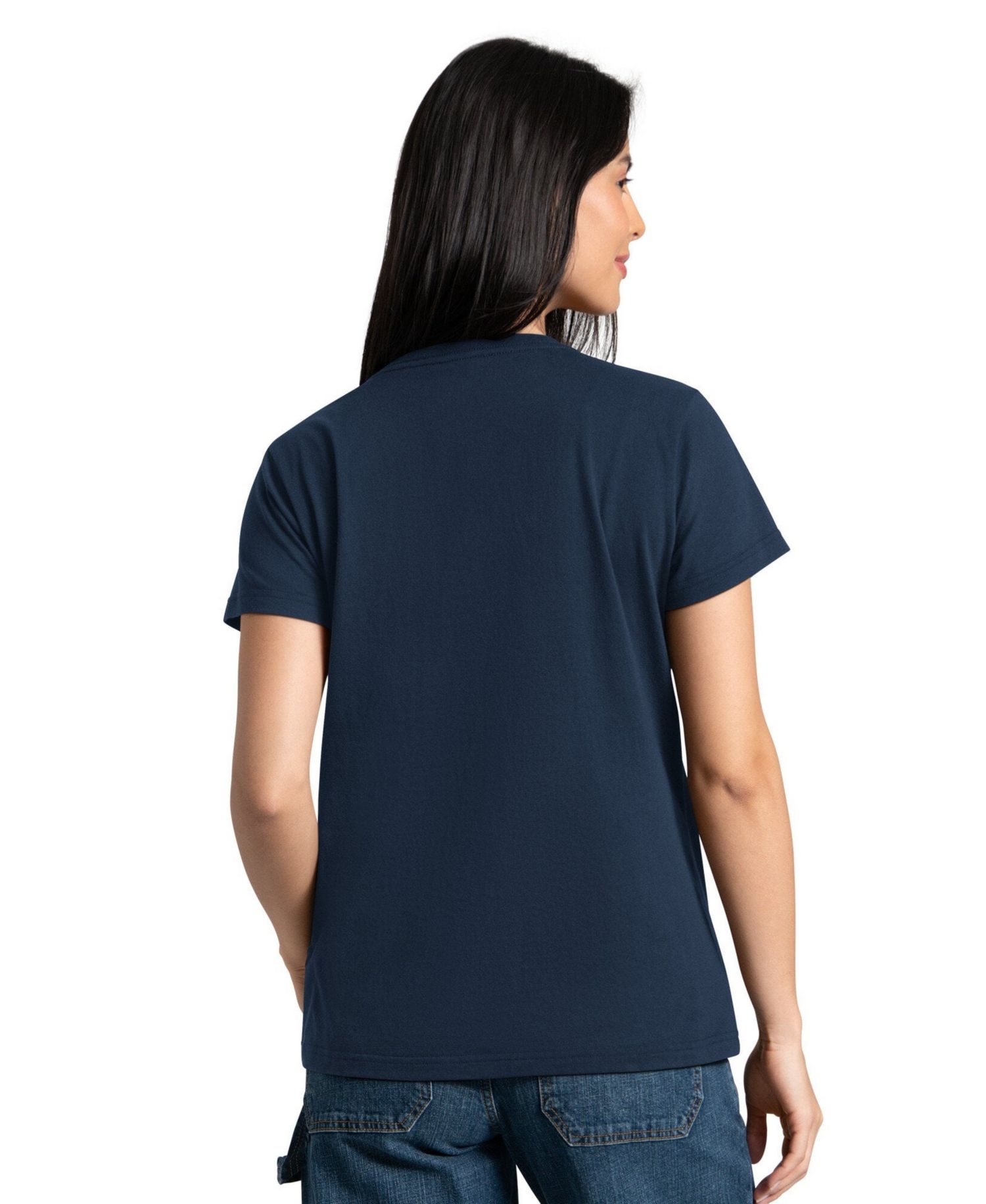 Women's Navy/Orange Denver Broncos Hoodie & T-Shirt Combo Pack