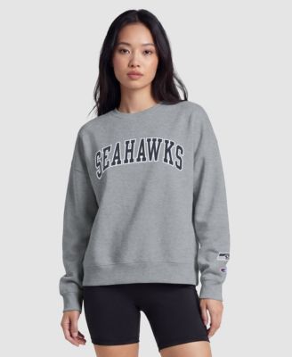 Seattle Seahawks Women's Contrast Lined Sweatshirt - Heather Gray