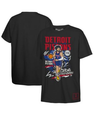 Big Boys and Girls Cade Cunningham Black Detroit Pistons Chalked Up Player T-Shirt