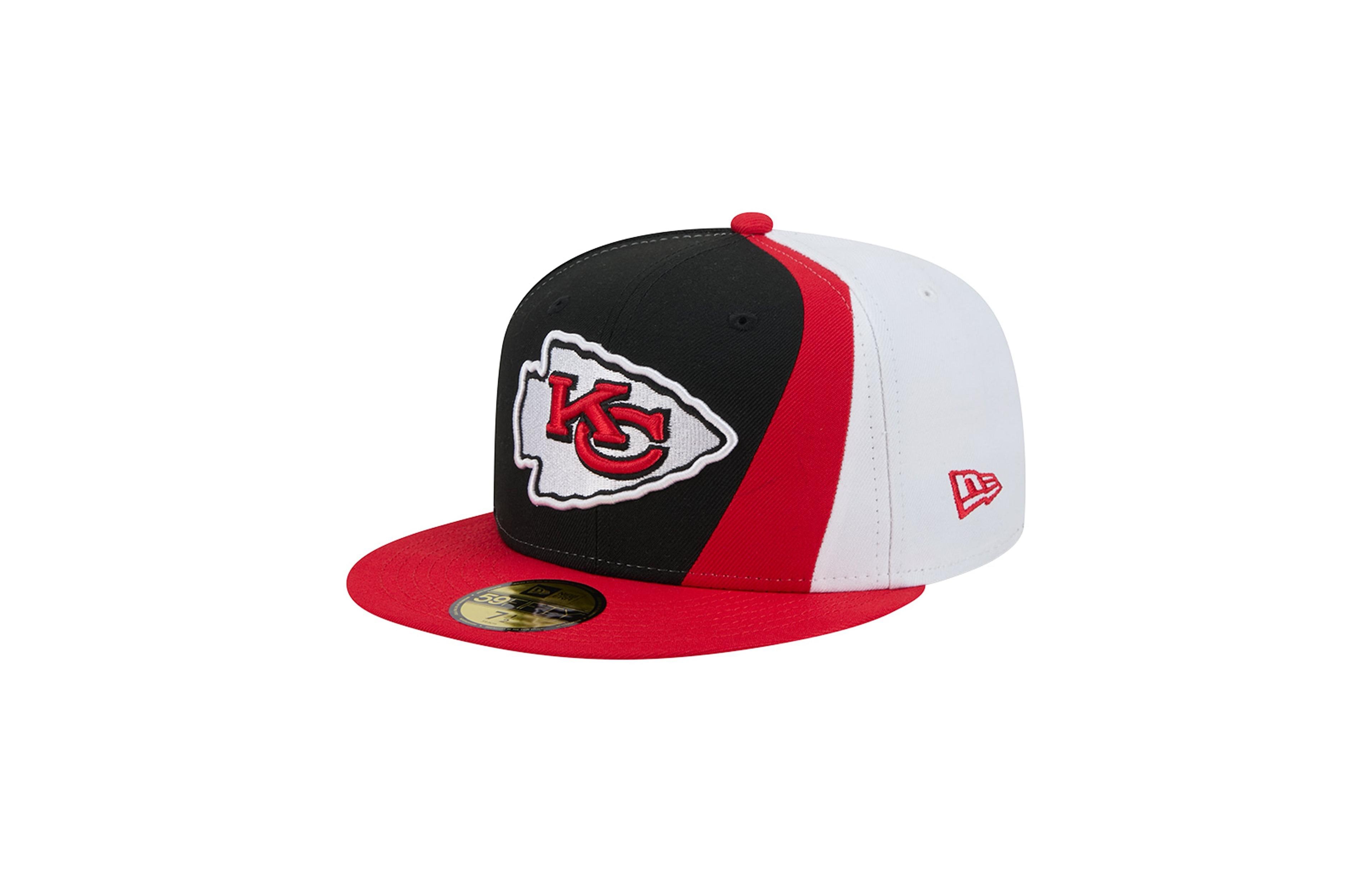 New Era Men's Black/Red Kansas City Chiefs Shock 59FIFTY Fitted Hat
