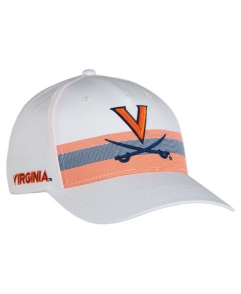 Кепка Ahead White Virginia Cavaliers The Sideline Adjustable Hat