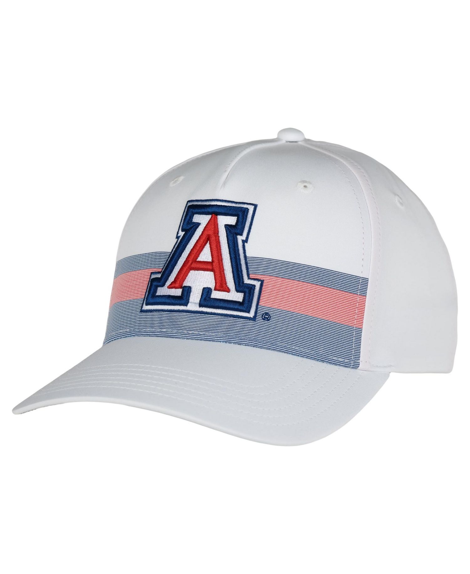 Men's and Women's White Arizona Wildcats The Sideline Adjustable Hat