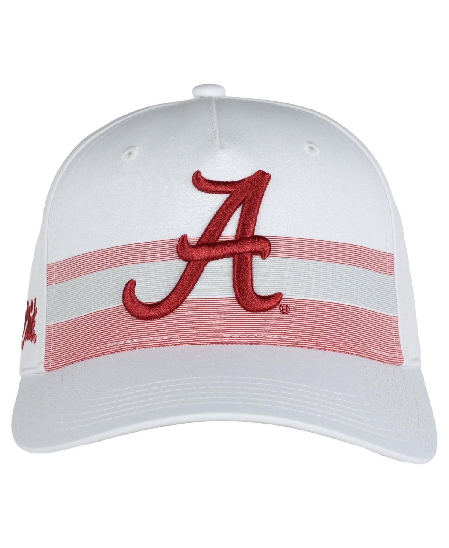 Men's and Women's White Alabama Crimson Tide The Sideline Adjustable Hat