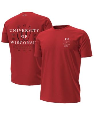 Men's Red Wisconsin Badgers 2026 Sideline Performance T-Shirt