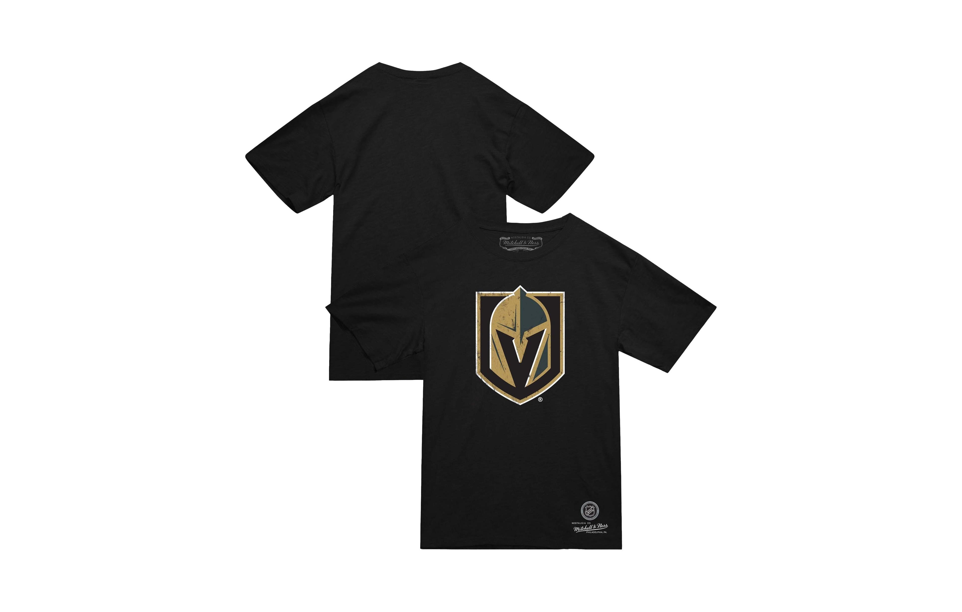 Mitchell & Ness Men's Black Vegas Golden Knights Heritage T-Shirt