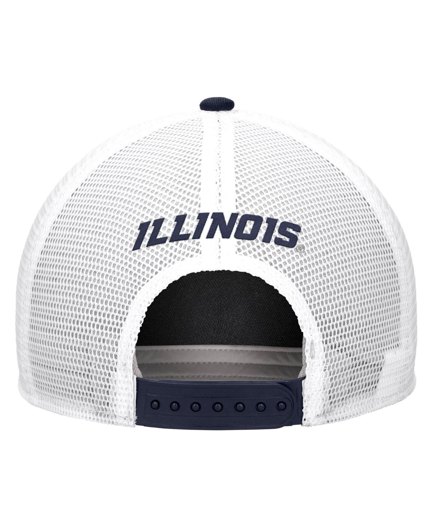 Men's Navy Illinois Fighting Illini 2026 On-Field Rope Adjustable Trucker Hat