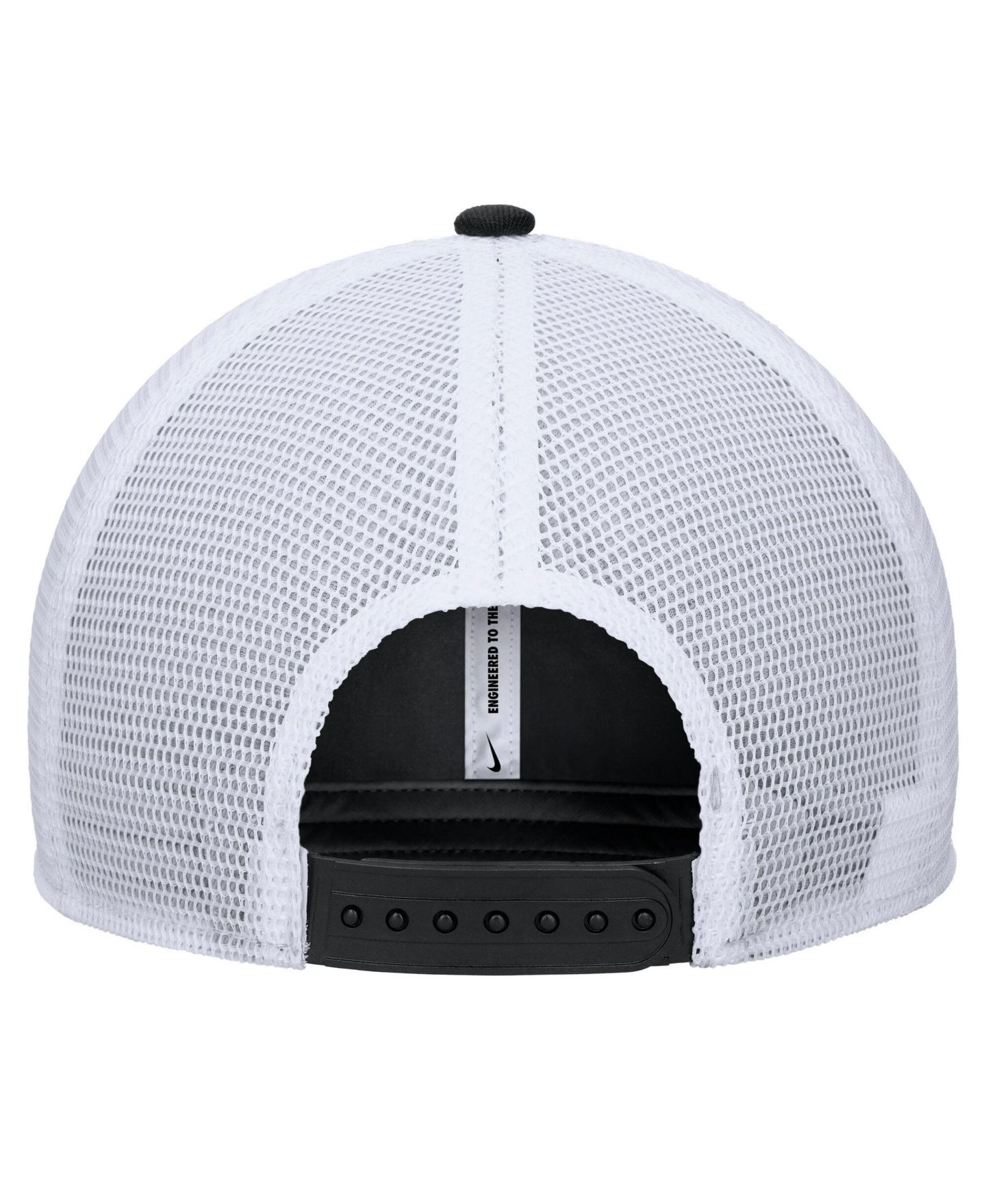 Мужская кепка Nike Black Vanderbilt Commodores Rise Adjustable Trucker Hat — фото 2