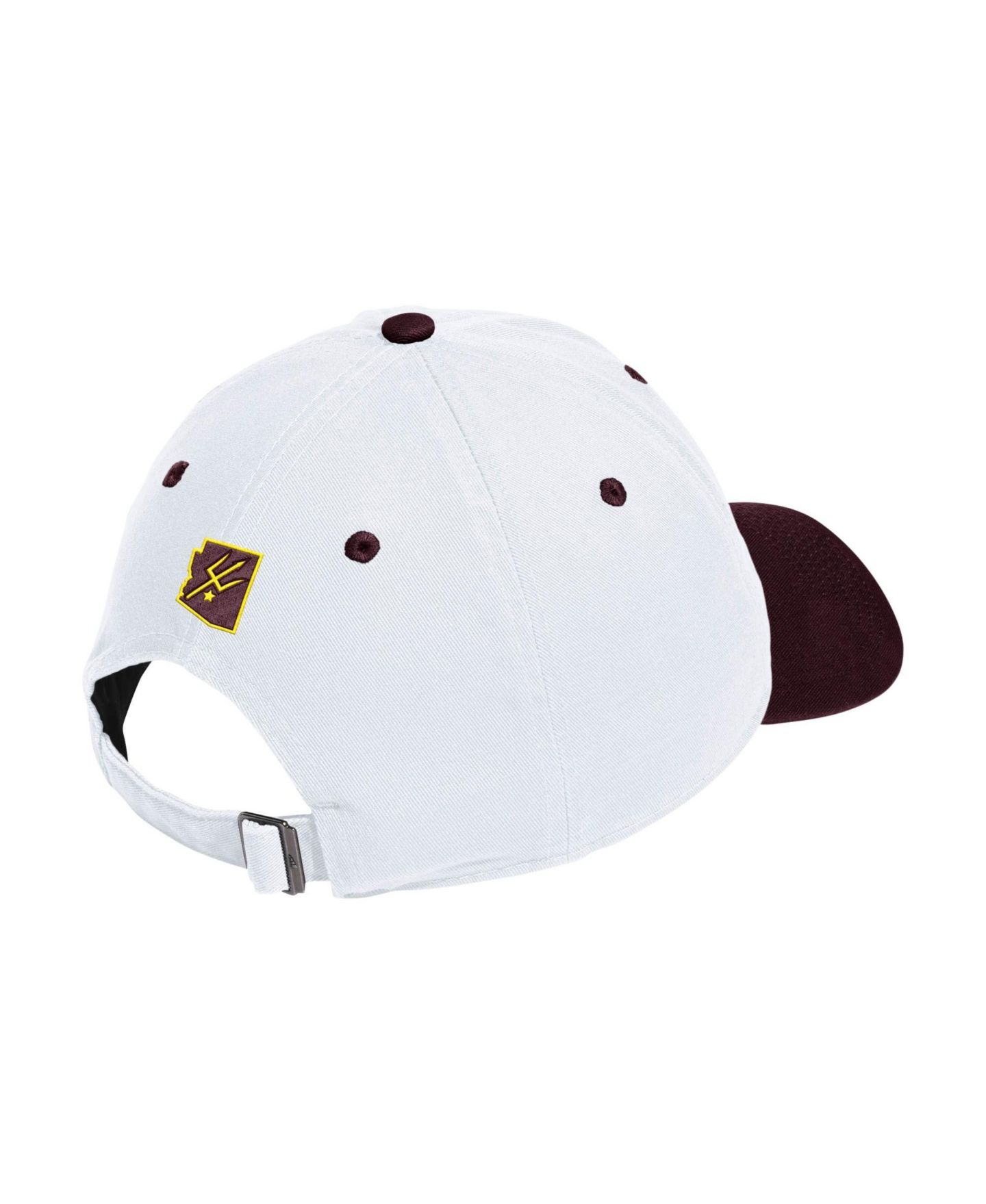 Кепка adidas White/Maroon Arizona State Sun Devils Seasonal Baseball Slouch Adjustable Hat — фото 2
