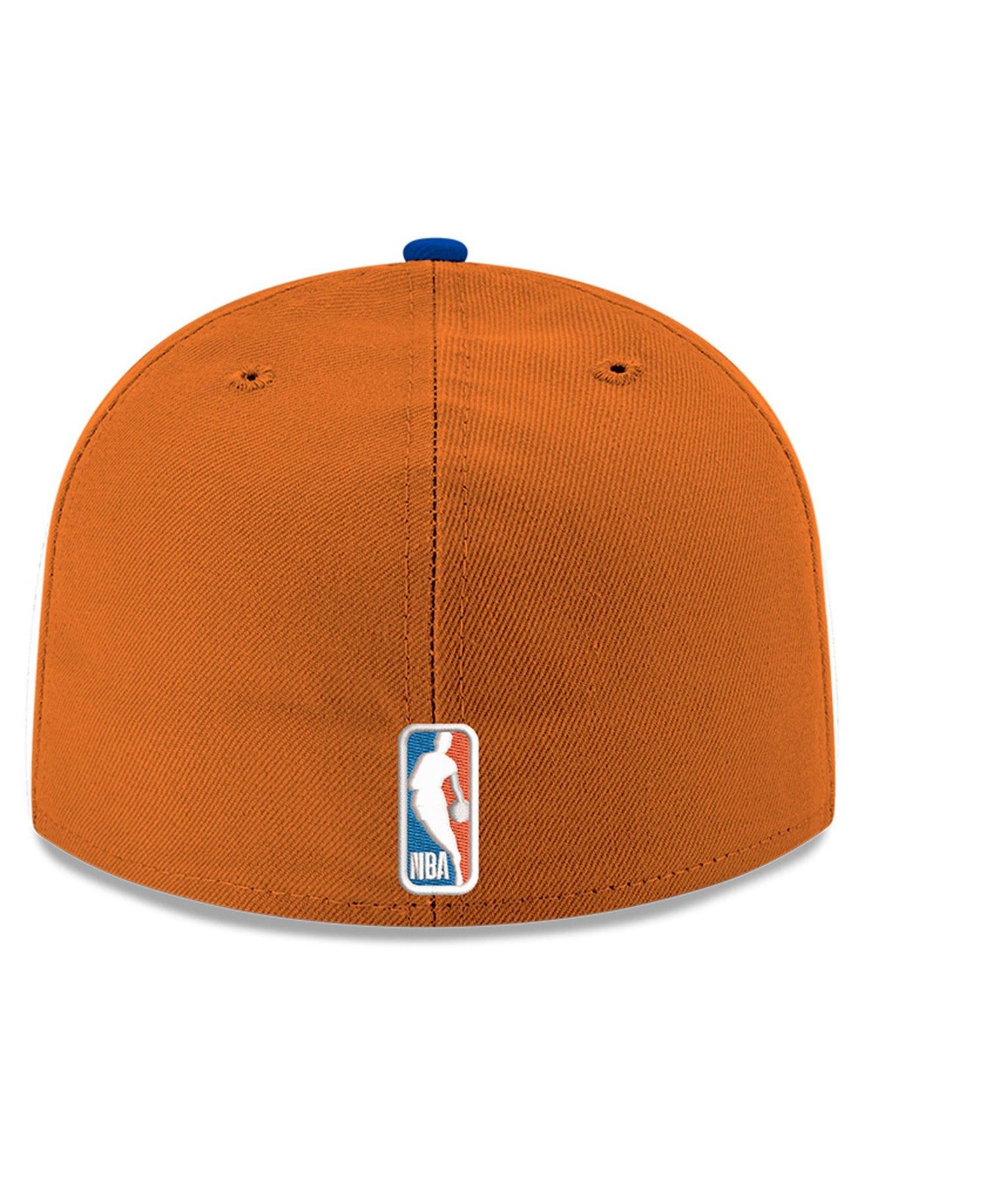 Men's Orange New York Knicks Two-Tone 59FIFTY Fitted Hat