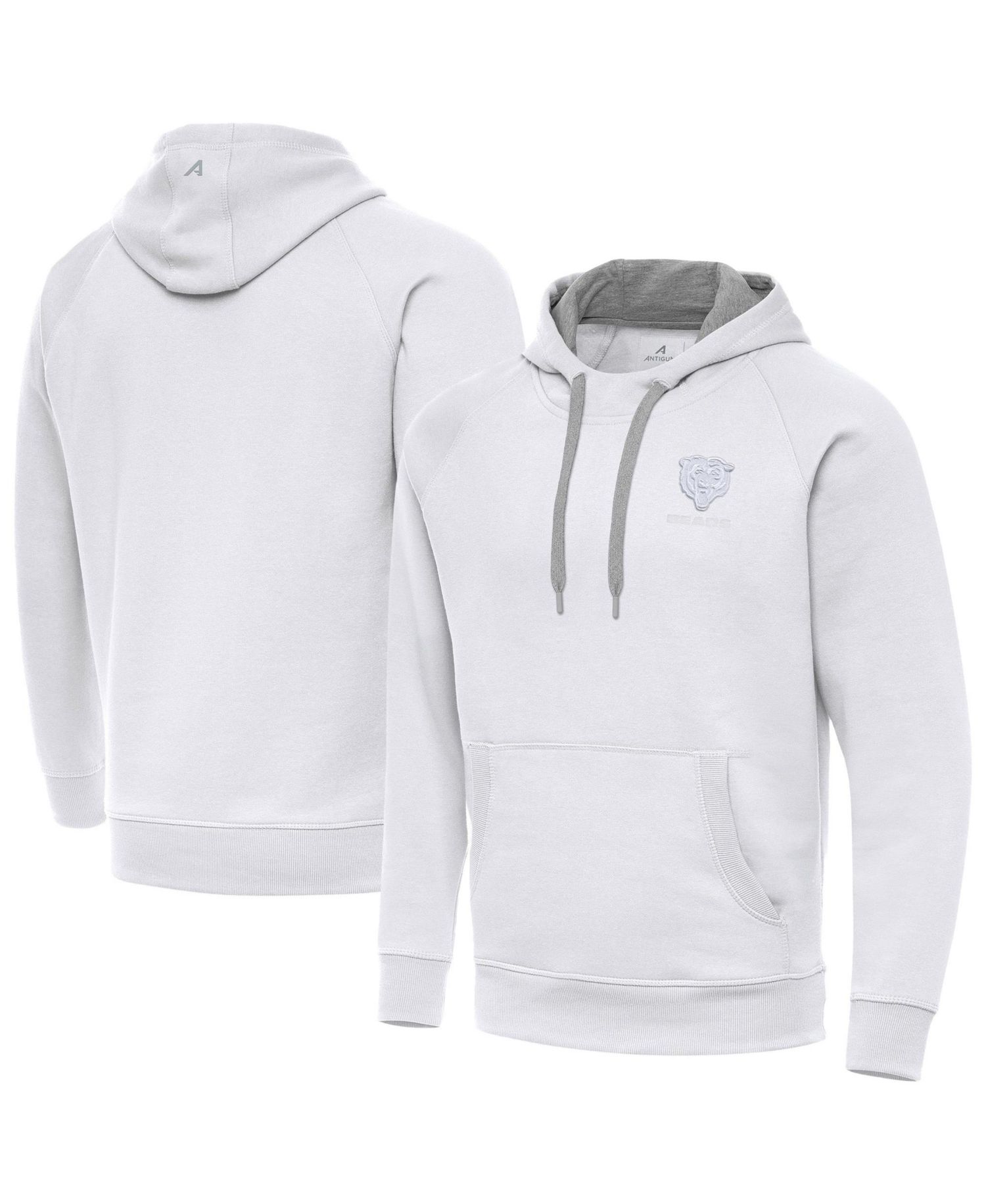 Men's White Chicago Bears Victory Pullover Hoodie