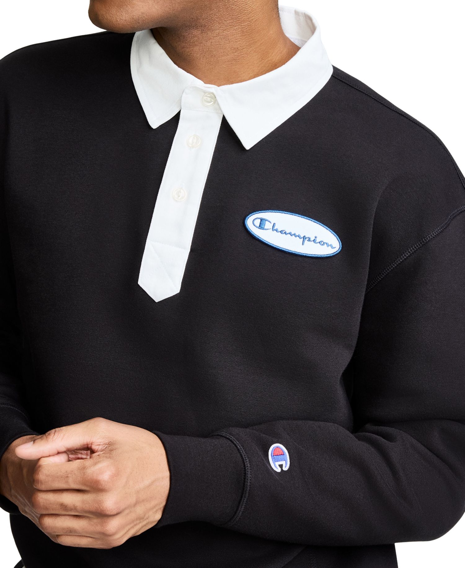Men's Fleece Rugby Shirt