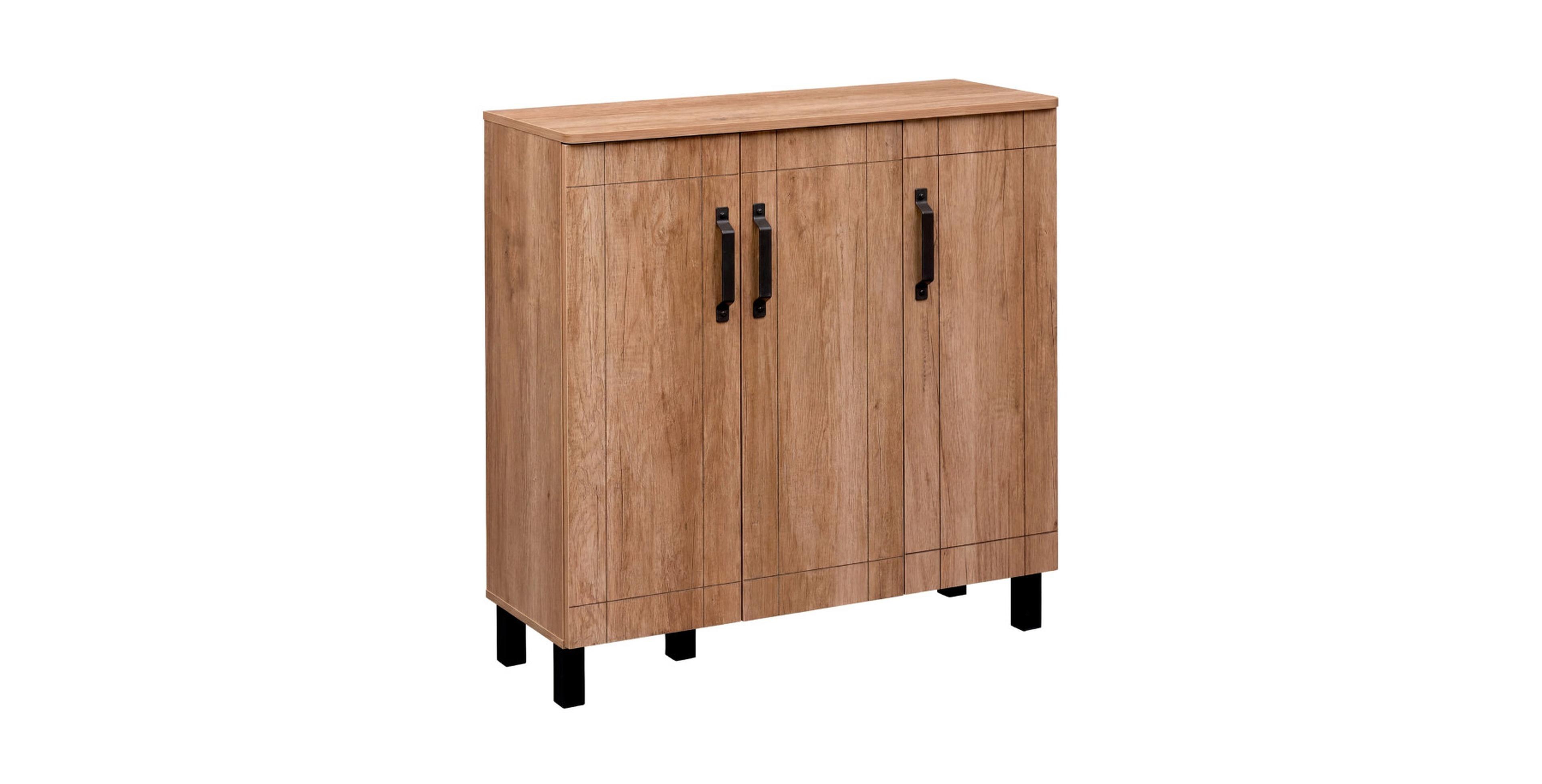 Gouun 5-Tier Freestanding Shoe Storage Cabinet with Detachable Shelves