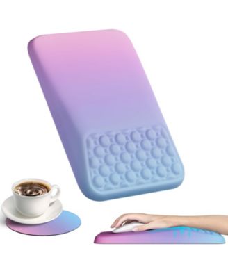 Ergonomic Memory Foam Non Slip Wrist Rest Mouse Pad for Computer Mice
