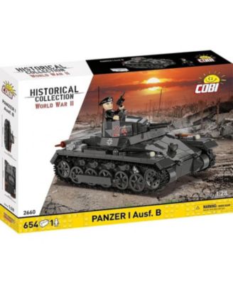 Historical Collection Panzerkampfwagen I (France 1940) 654-Piece Building Set, Ages 9+