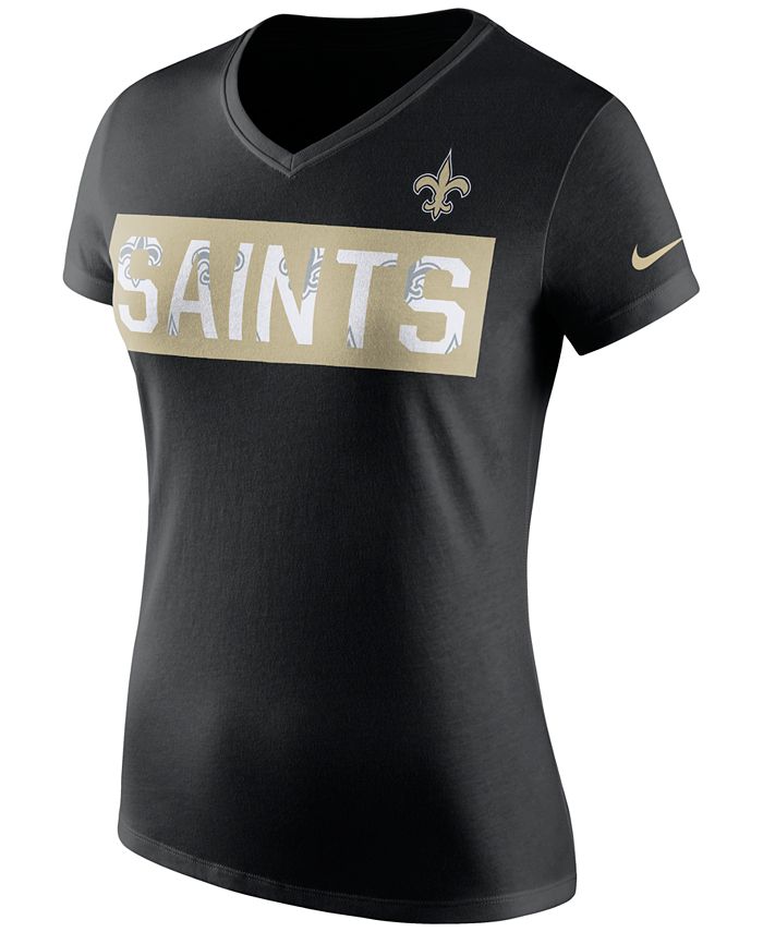 Nike Women's New Orleans Saints Tailgate V-Neck T-Shirt & Reviews ...
