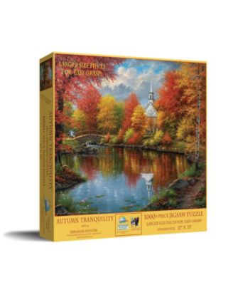 Autumn Tranquility 1000-Piece Jigsaw Puzzle, Ages 15+