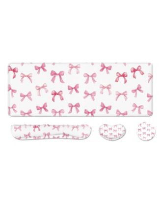 Anime Dragon Wrist-Rest Non-Slip Desk Pad Compatible with Standard Keyboards and Mice