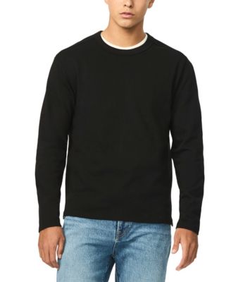 Men's Kitchell Long-Sleeve Crewneck Heavyweight Cotton T-Shirt