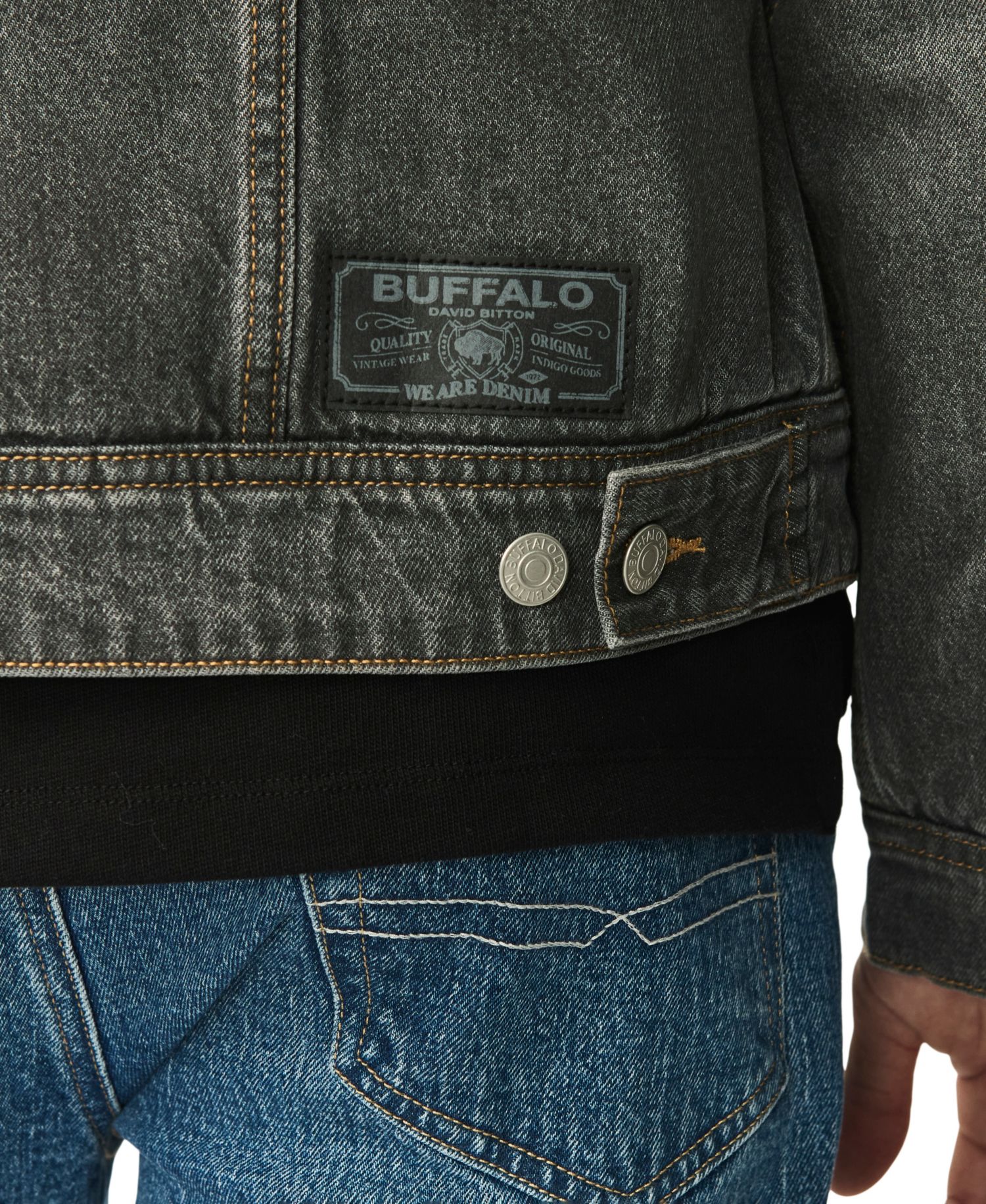 Men's Joe Oversized Stretch Denim Jacket