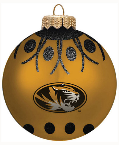 Memory Company Missouri Tigers Glitter Ball Ornament