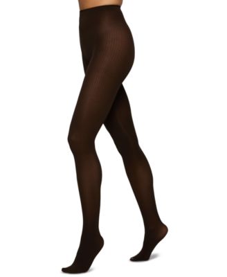 Women's Ribbed Control Top Tights