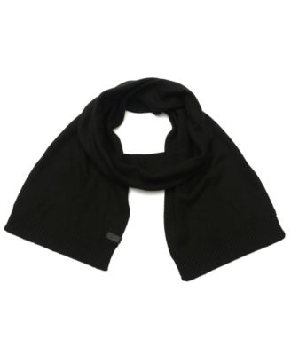 Ribbed-Knit Rib Cuff Scarf