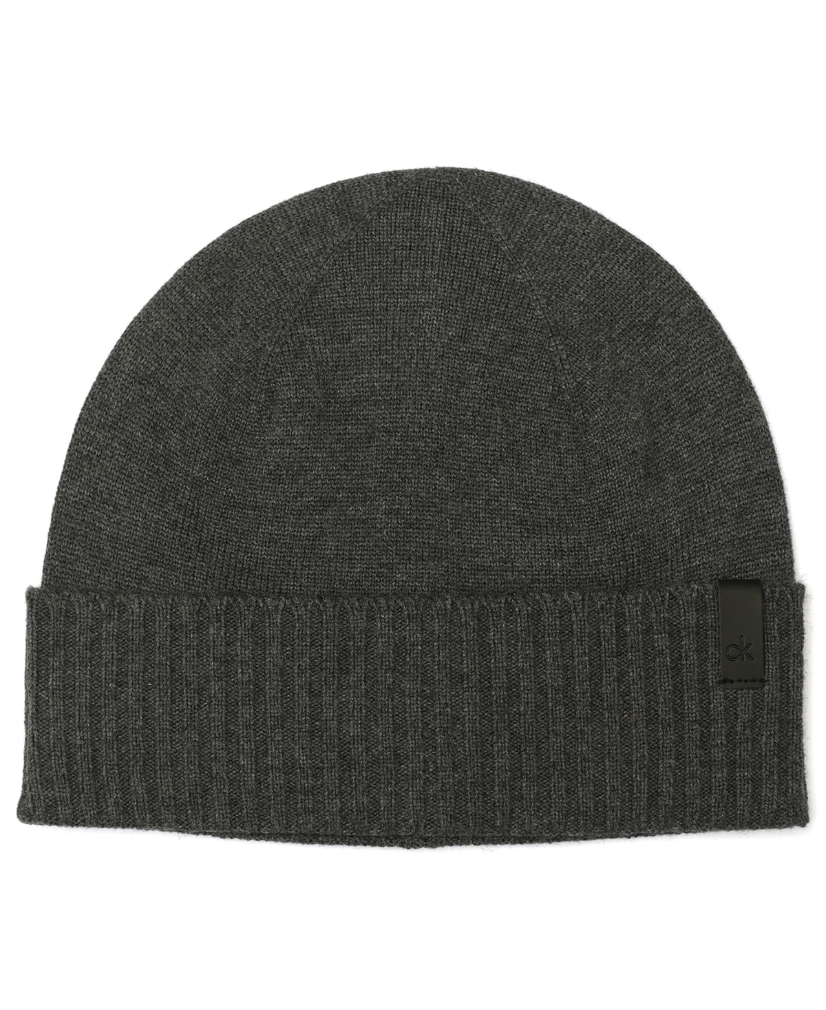 Calvin Klein Ribbed-Knit Stretch-Fit Beanie