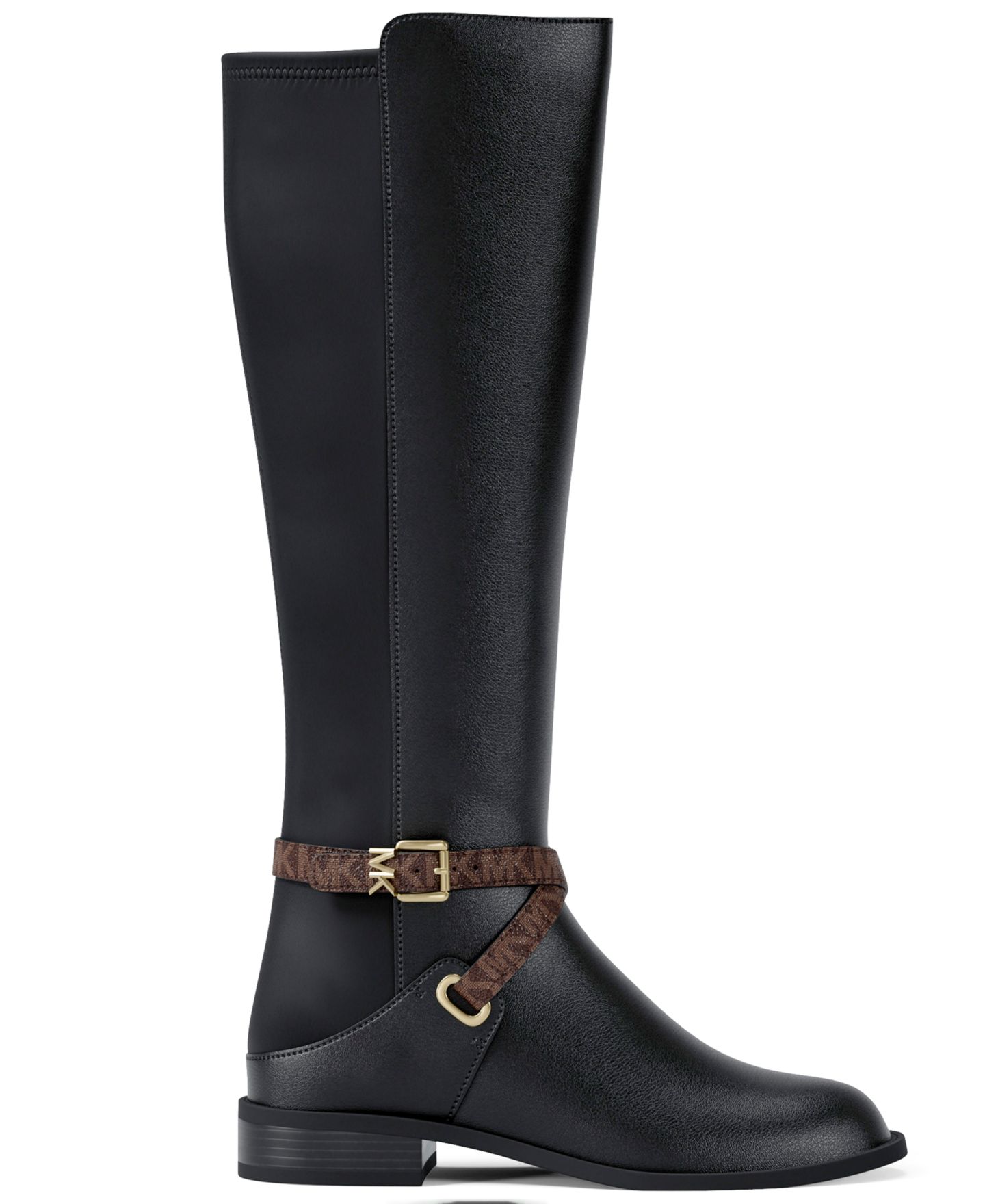 Женские ботинки Michael Kors Rachel Tall, цвет: Чёрный / Коричневый — фото 2
