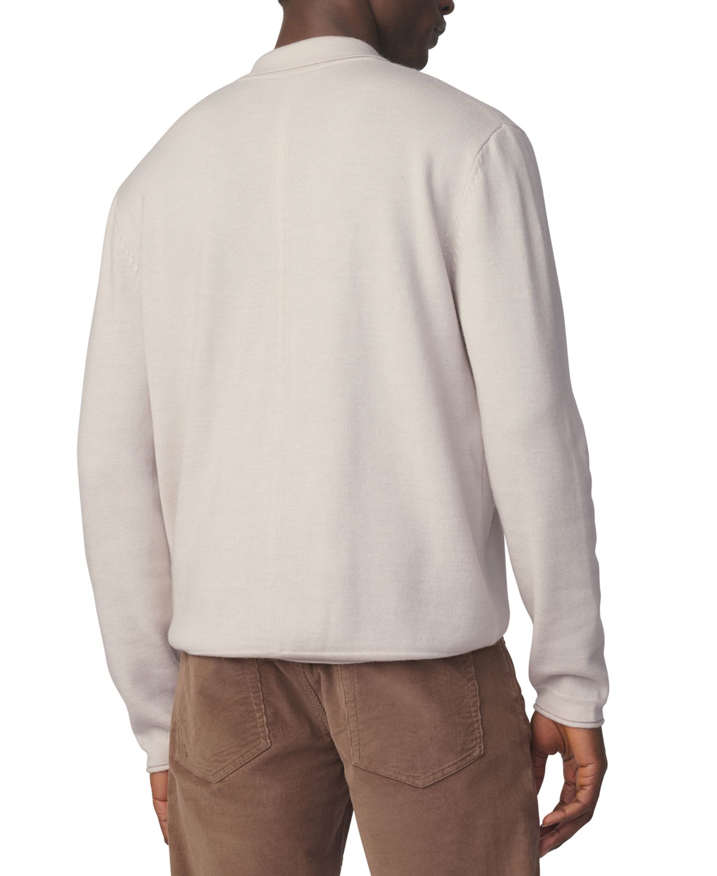 Мужской свитер Joe's Jeans Merino Wool Polo Regular-Fit, цвет: Ancient Scroll — фото 5